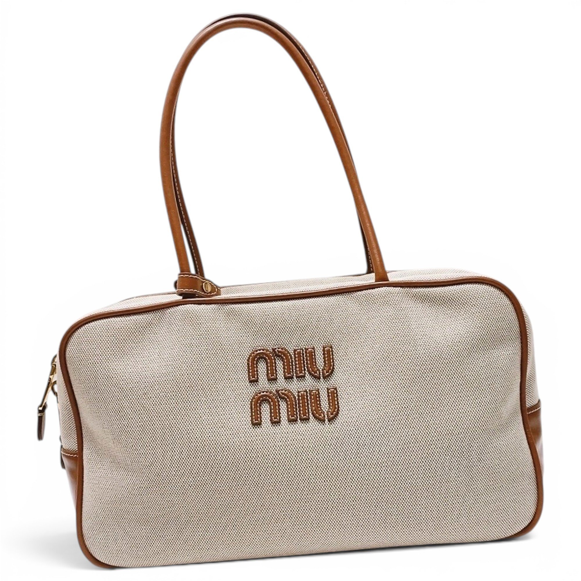 Beau leather handbag