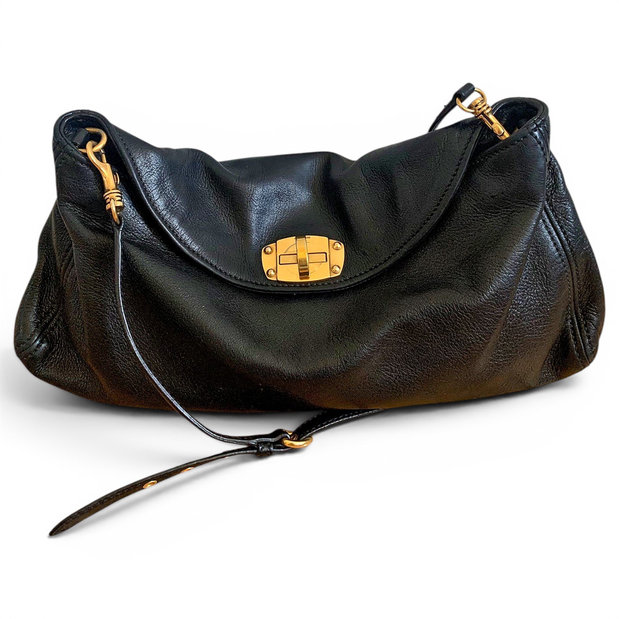 Leather handbag