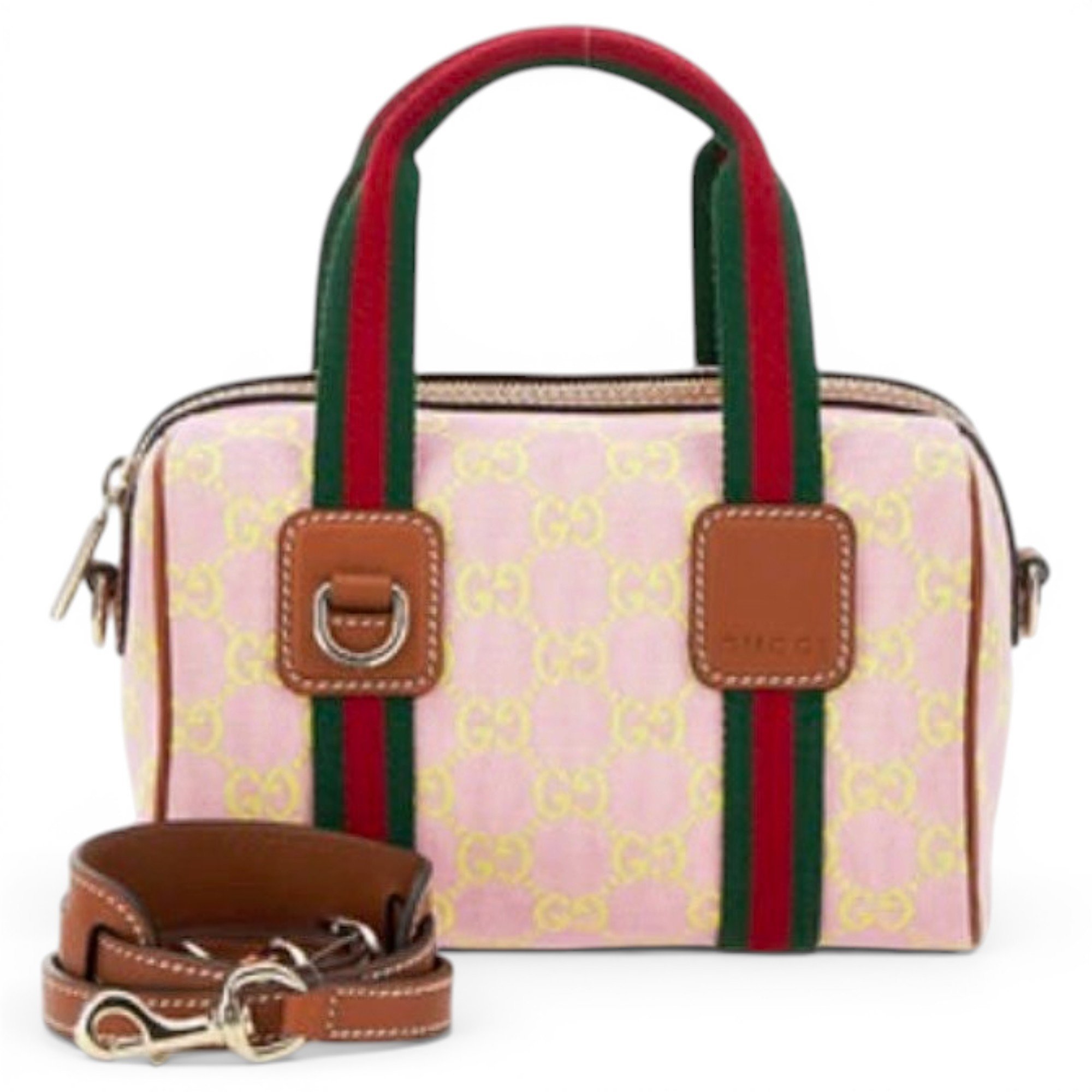 Ophidia Boston cloth crossbody bag