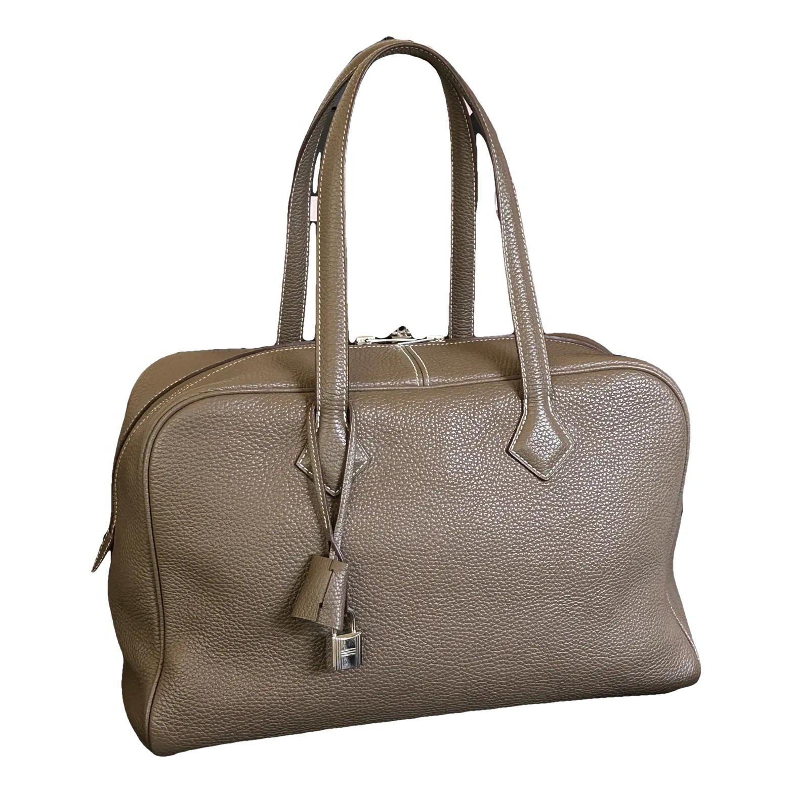 Victoria leather handbag