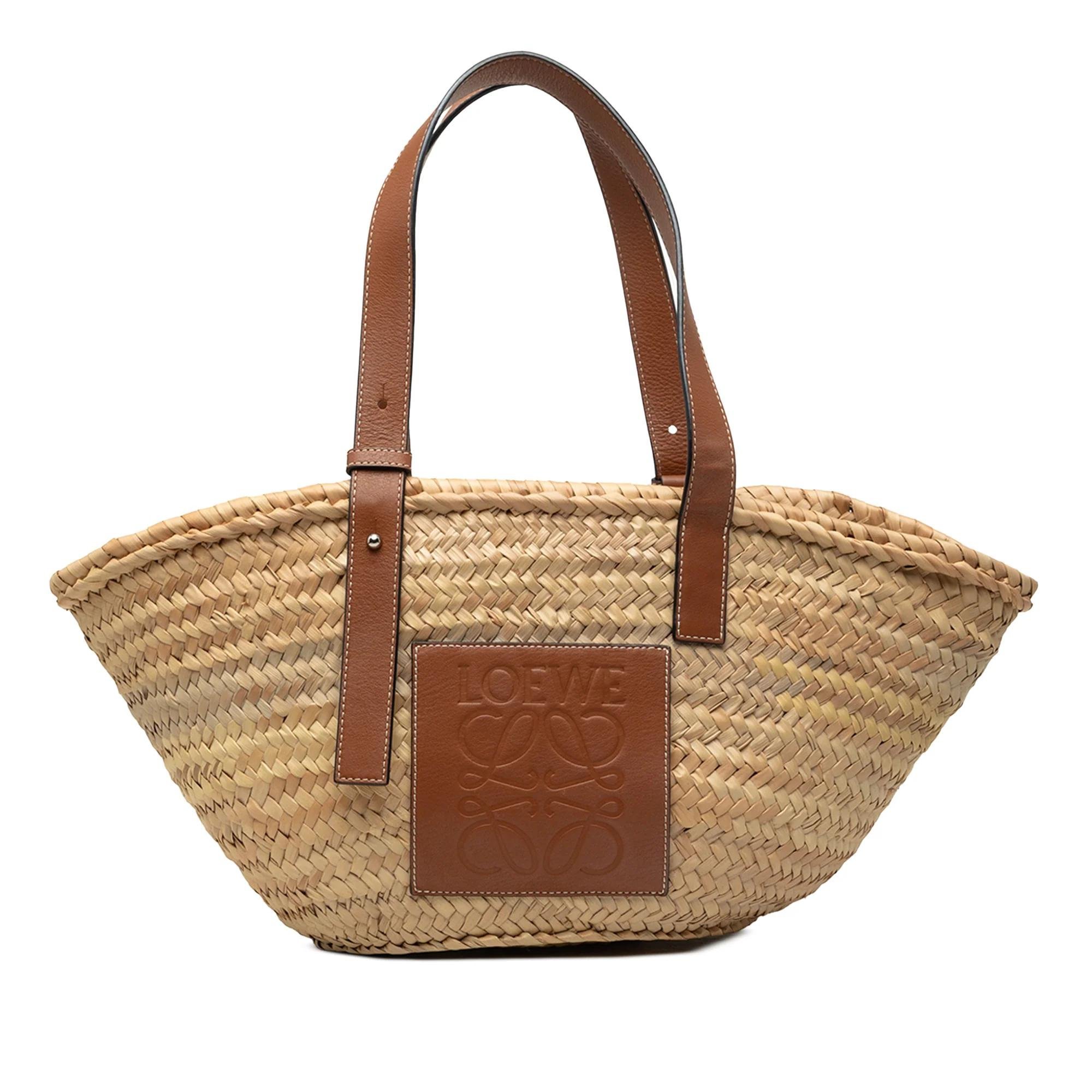 Anagram leather tote