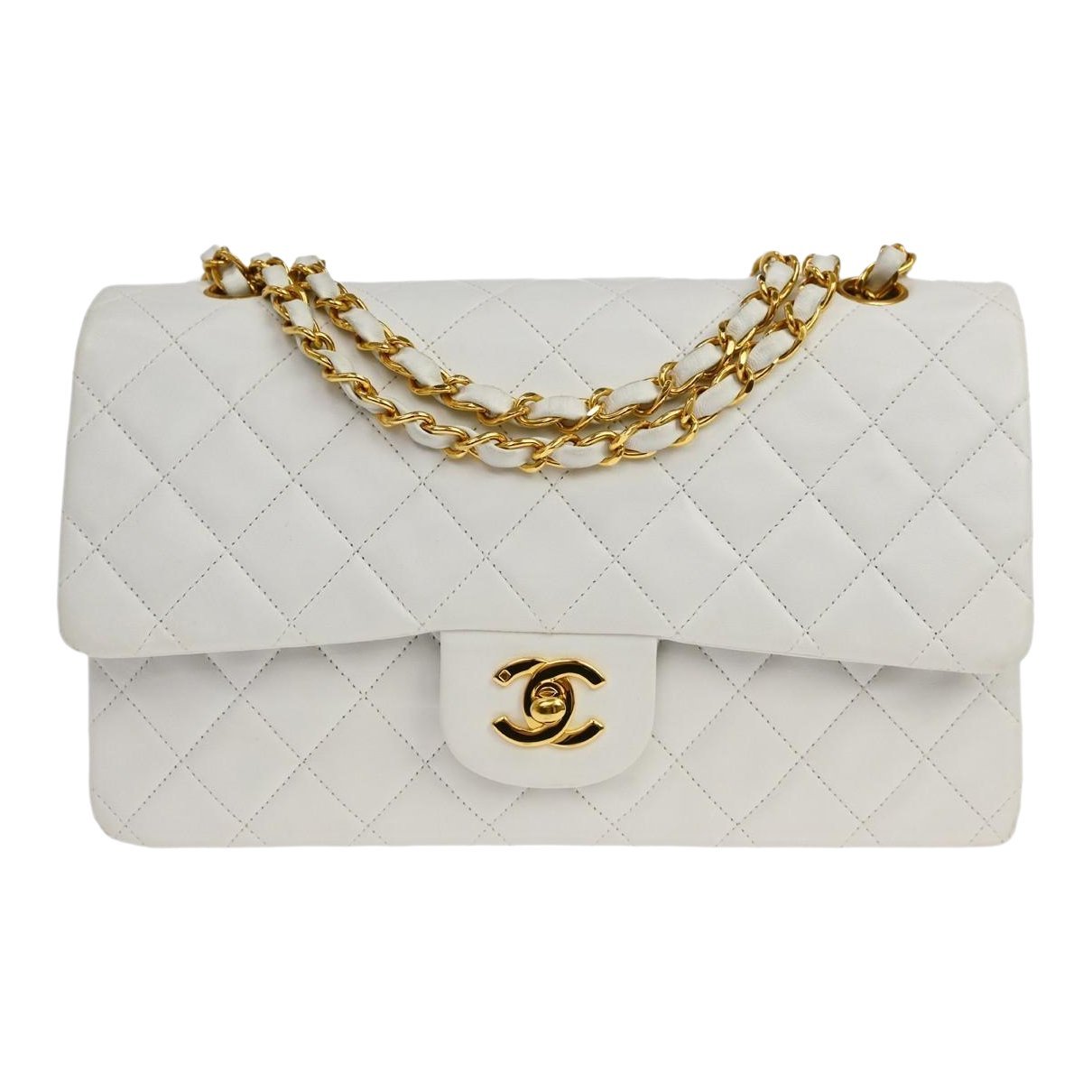 Trendy CC Flap leather handbag