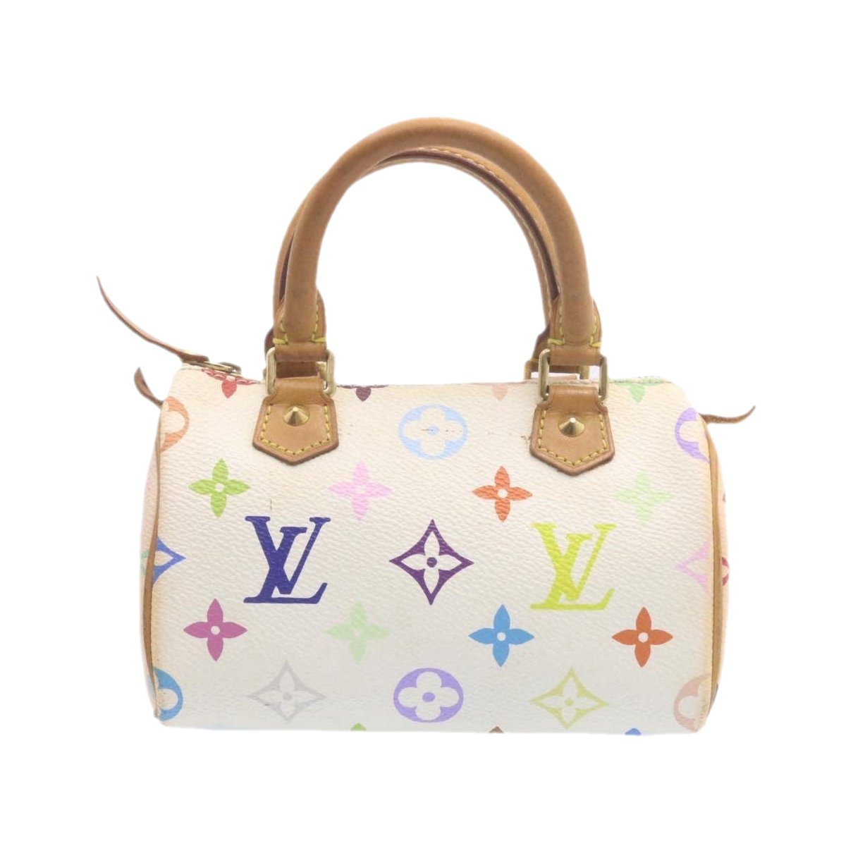 Speedy leather handbag