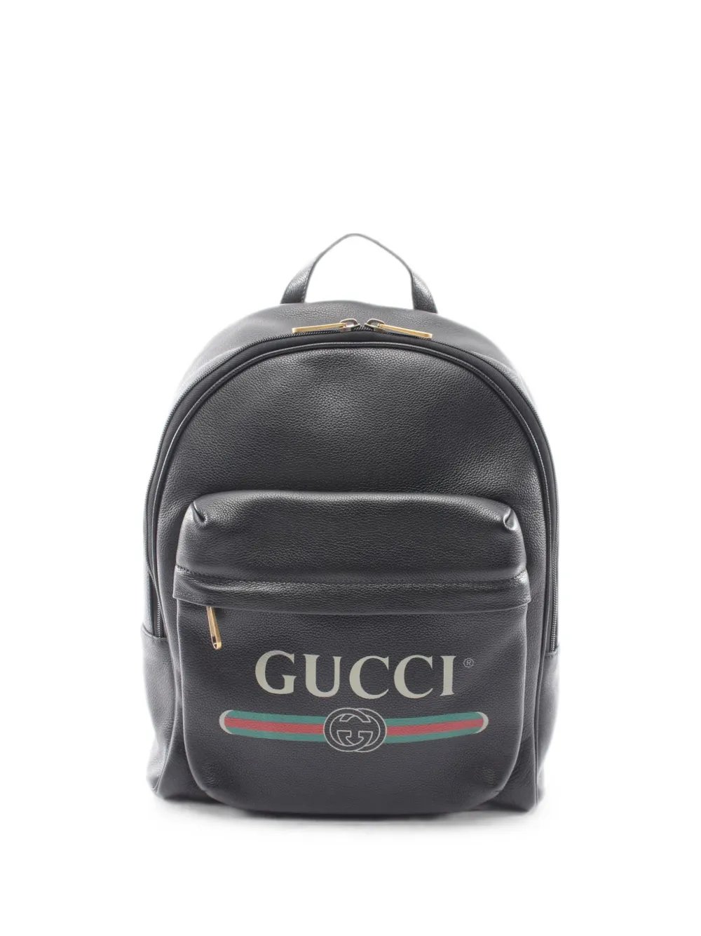 2010s logo-print backpack