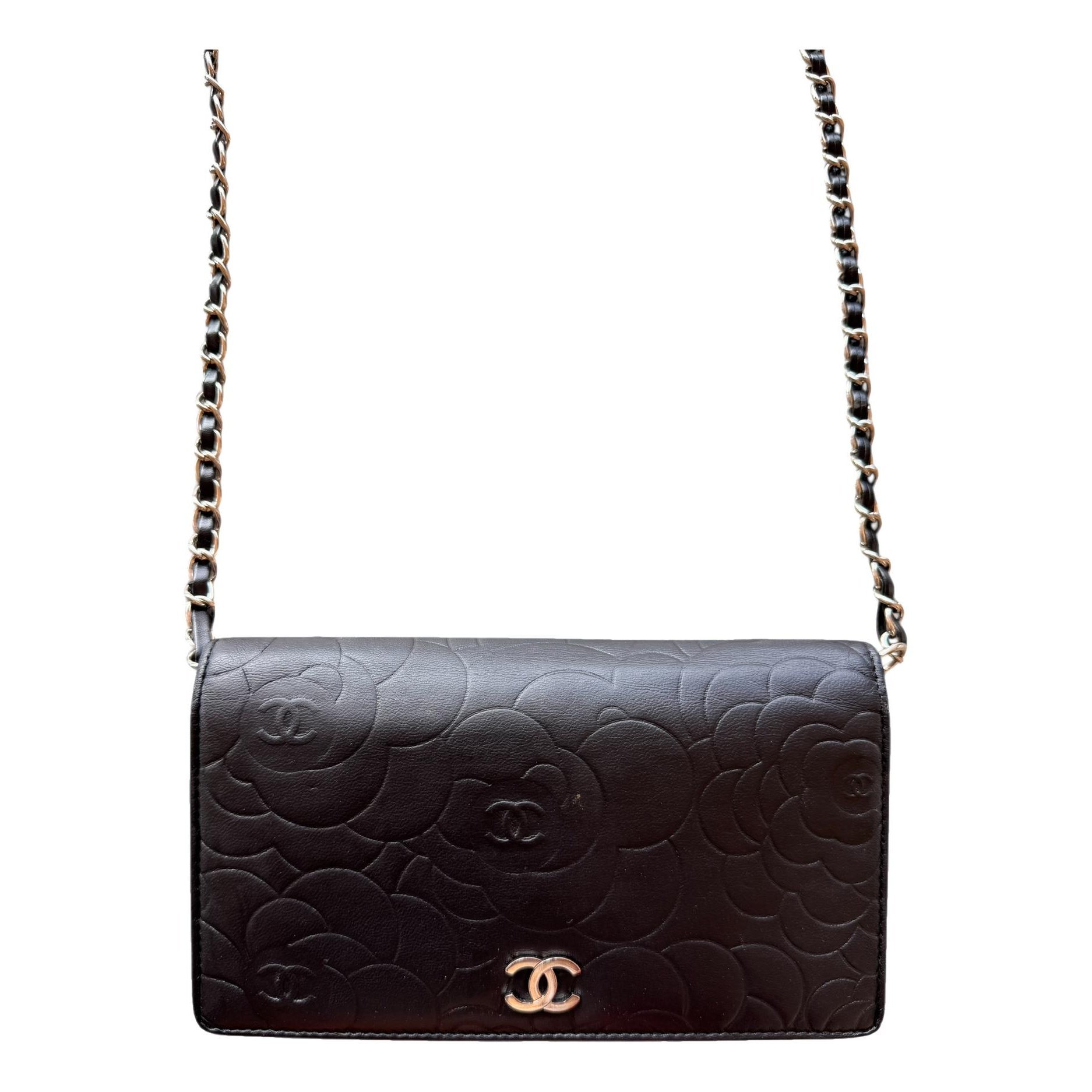 Wallet On Chain Timeless/Classique leather crossbody bag