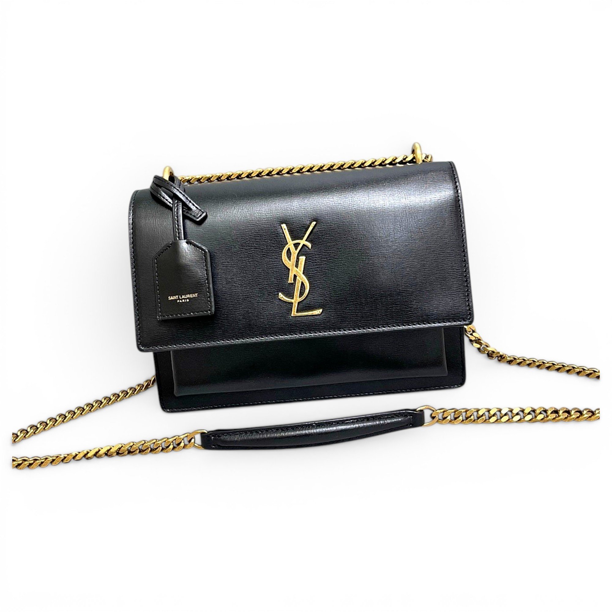 Sunset leather handbag