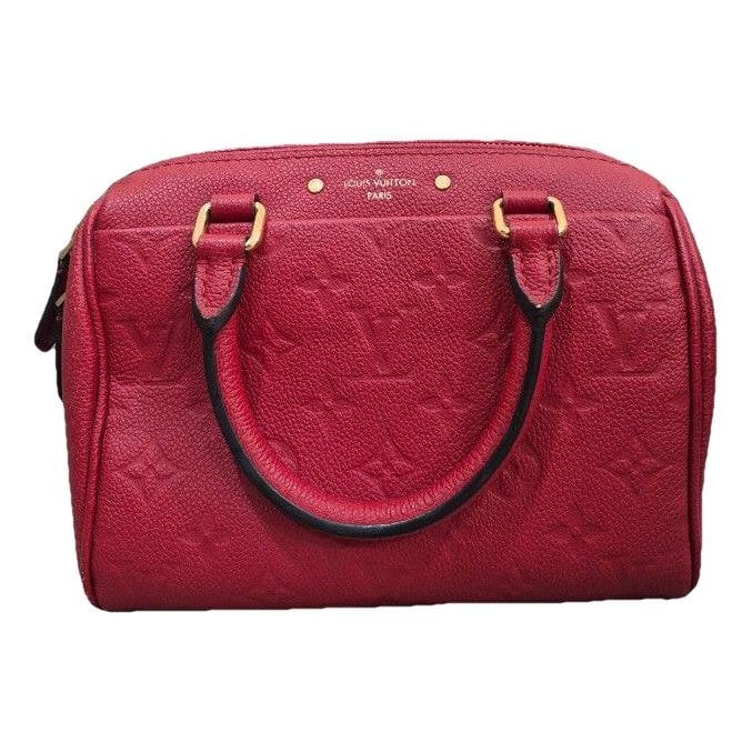 Speedy leather handbag