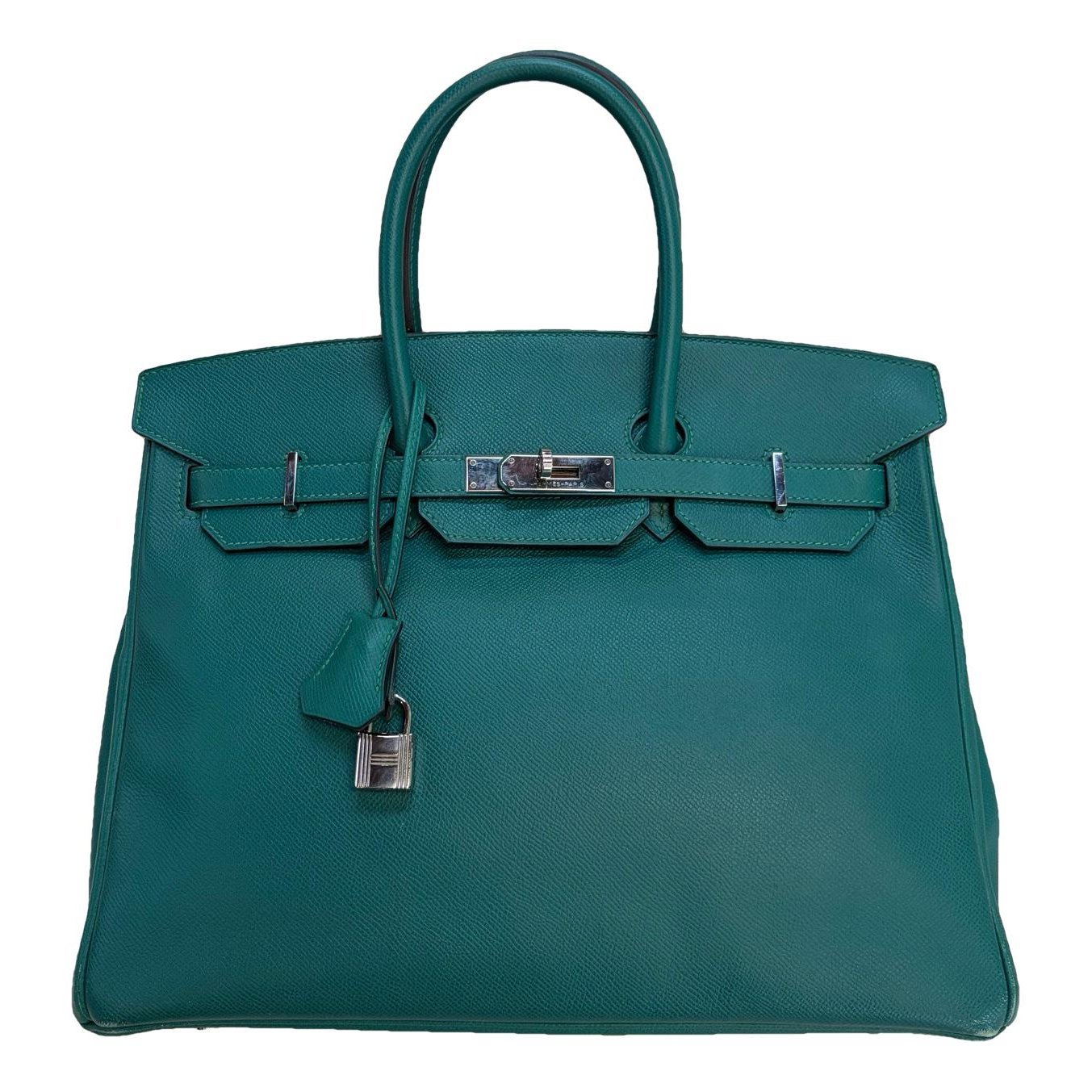 Birkin 35 leather handbag