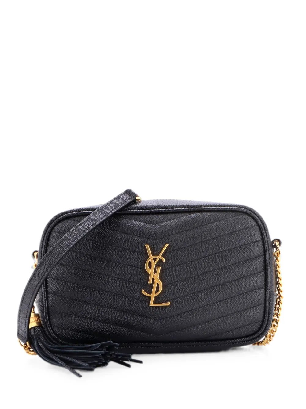 Lou Camera Bag Matelasse Chevron Leather Mini crossbody bag