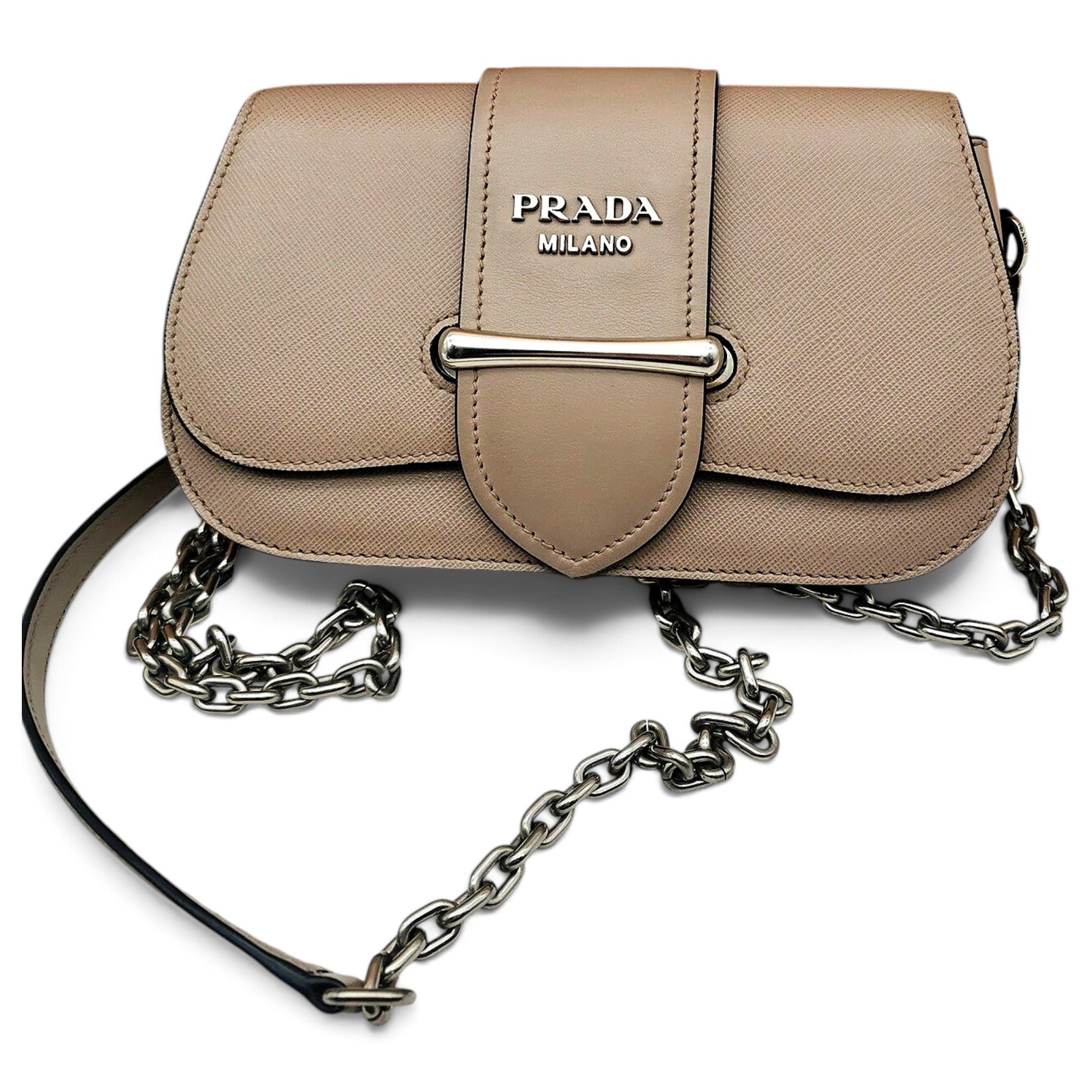 Belle leather handbag