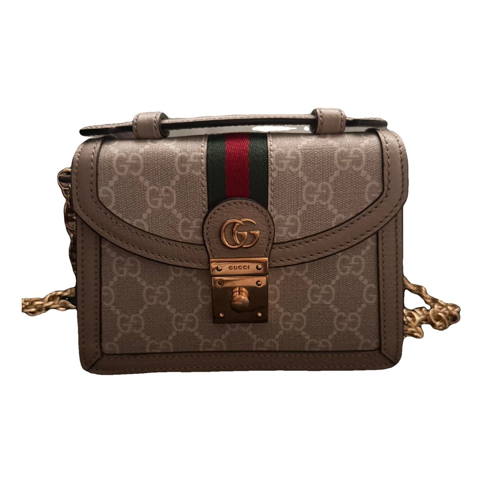 Ophidia leather crossbody bag