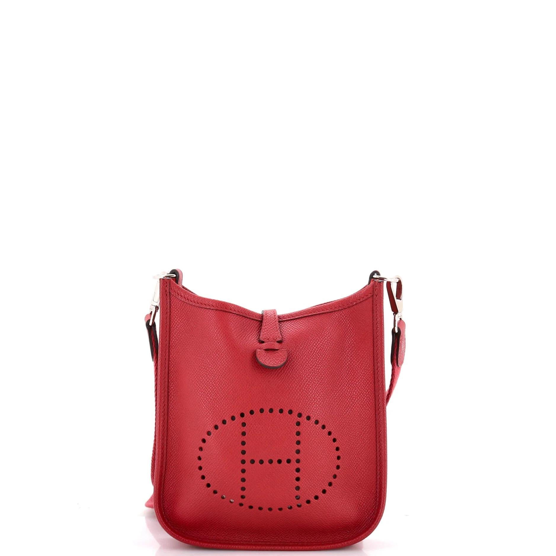 Mini Evelyne leather crossbody bag