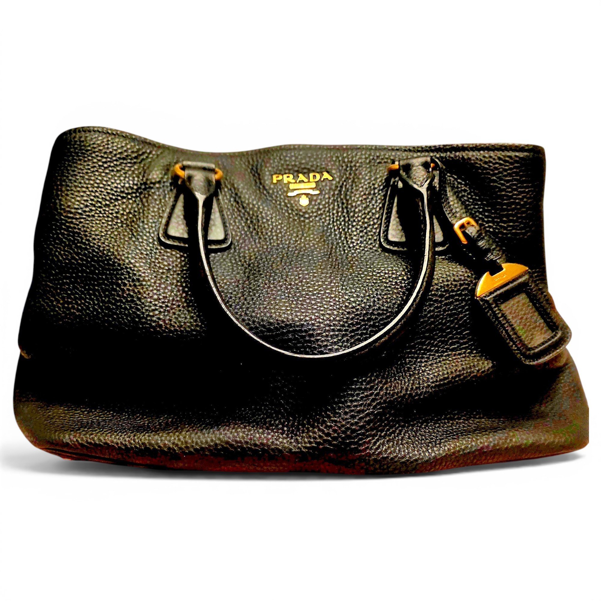 Leather tote
