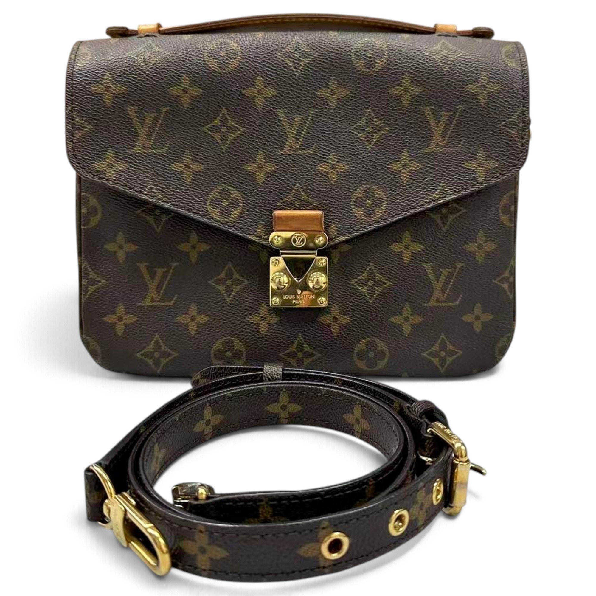 Metis leather handbag