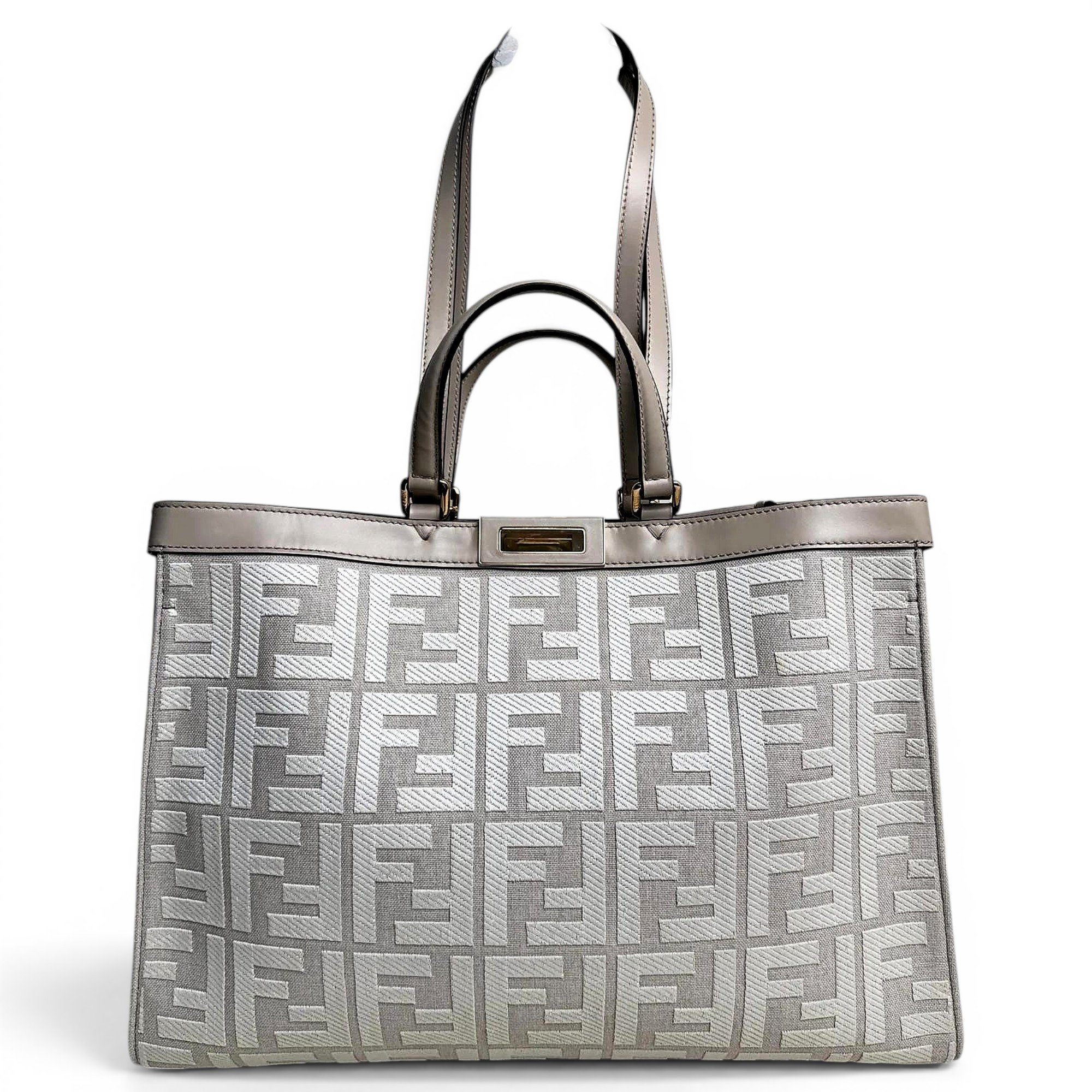 Peekaboo cloth tote