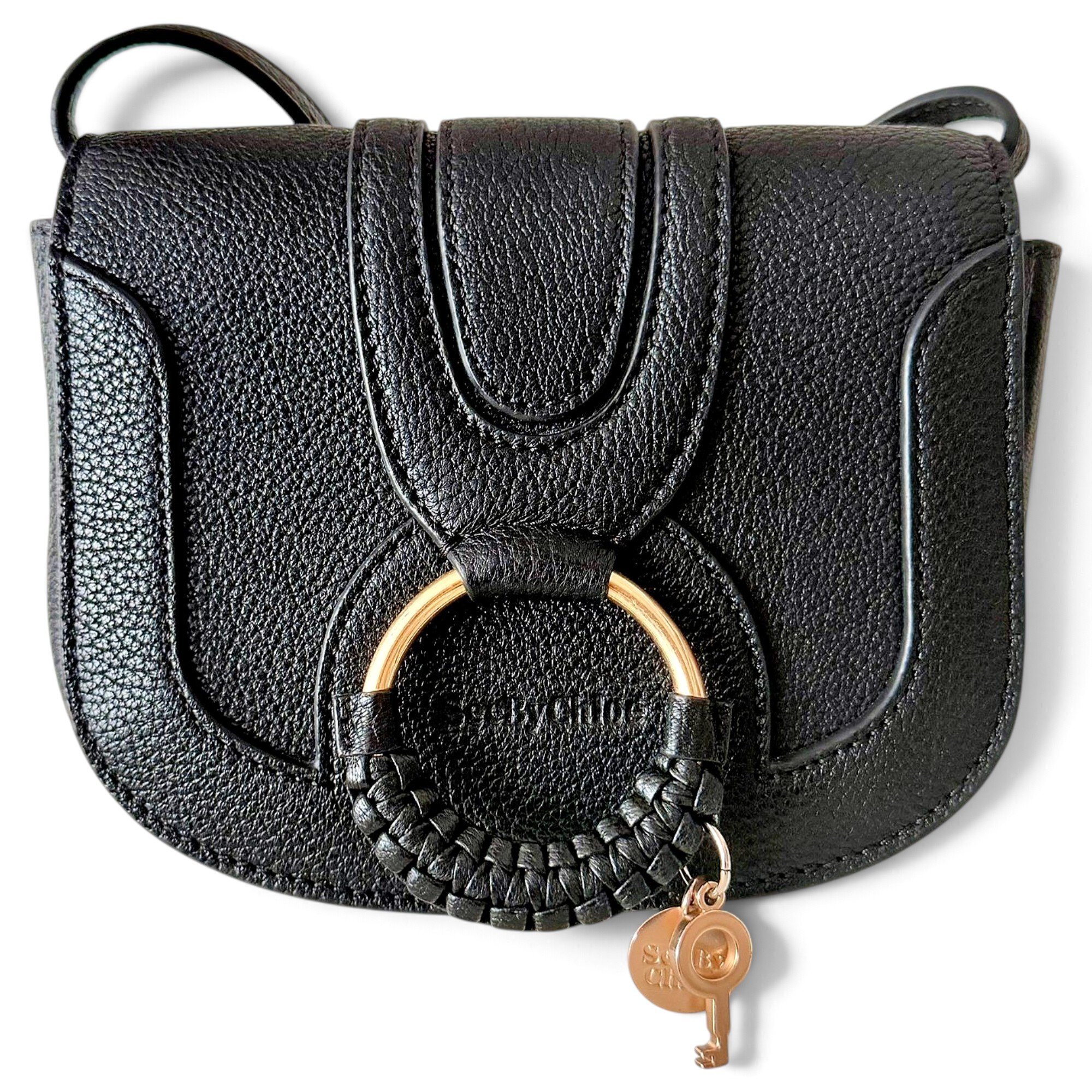 Leather crossbody bag