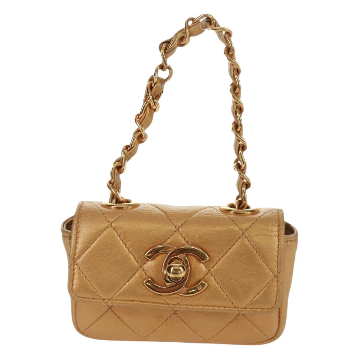 Trendy CC Flap leather handbag