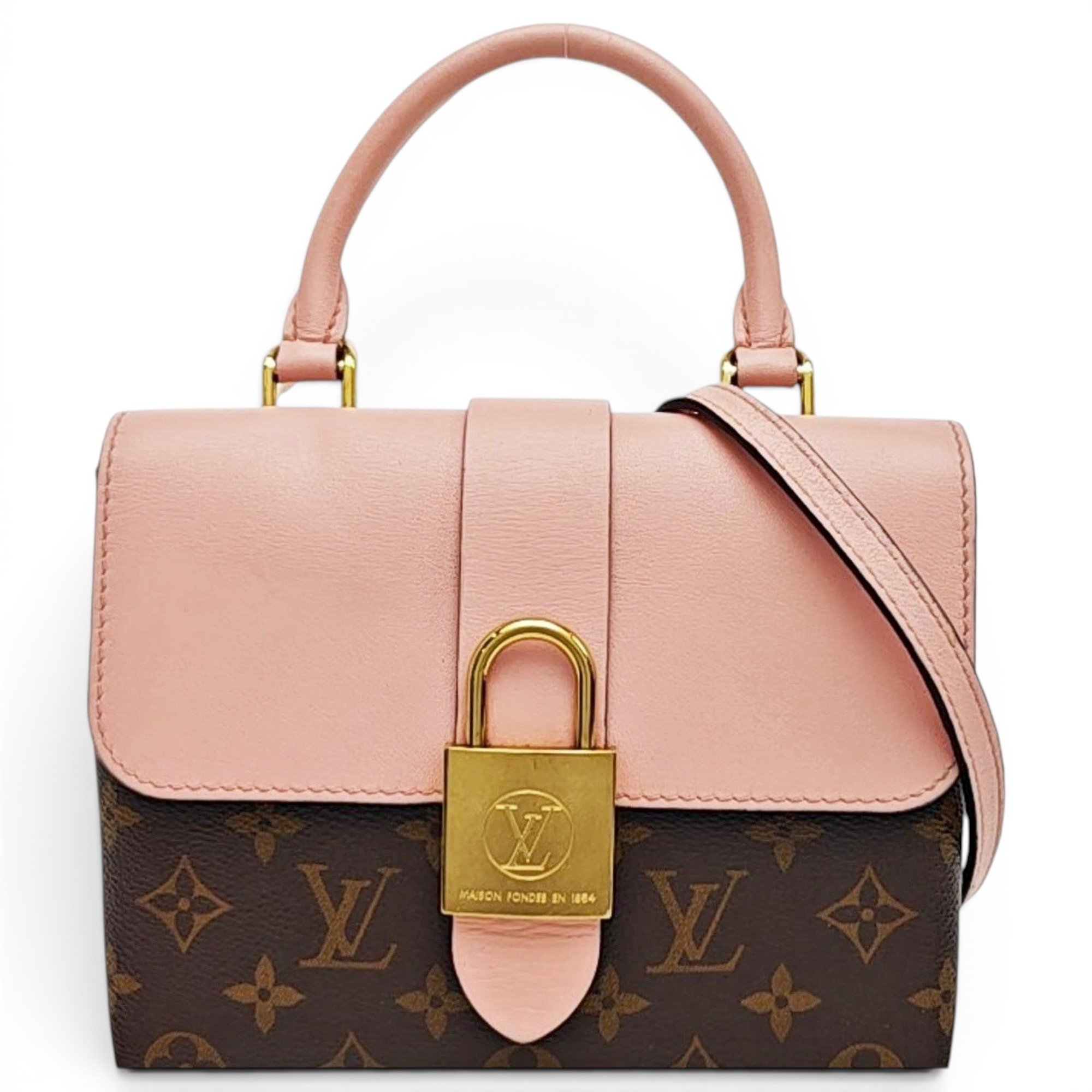 Locky BB leather handbag