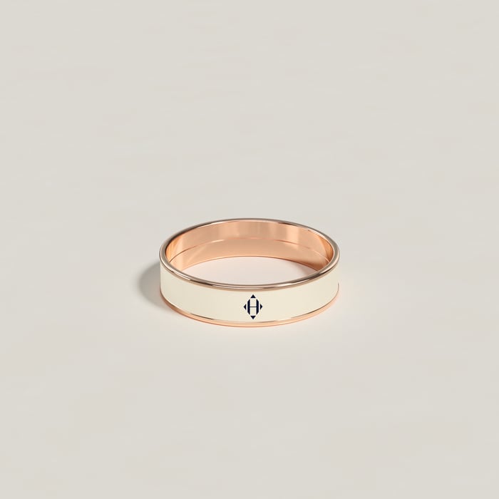 Crème Uni Ring, Small Model