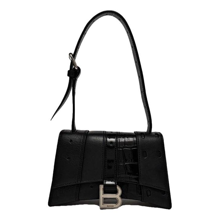 Balenciaga Hourglass leather handbag