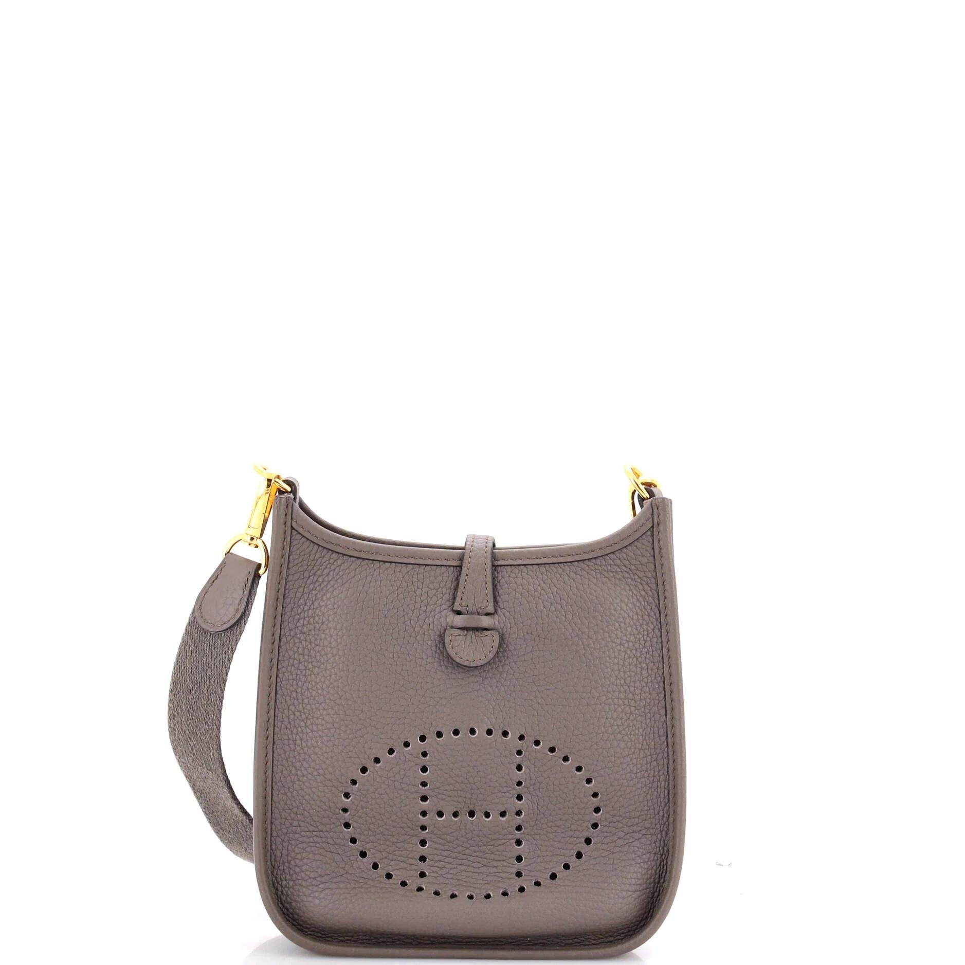 Mini Evelyne leather crossbody bag
