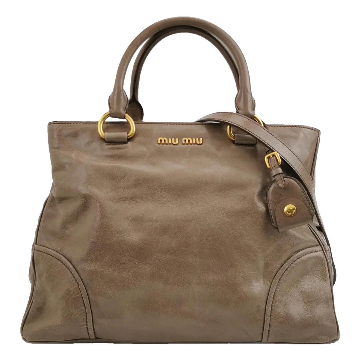 Vitello leather handbag