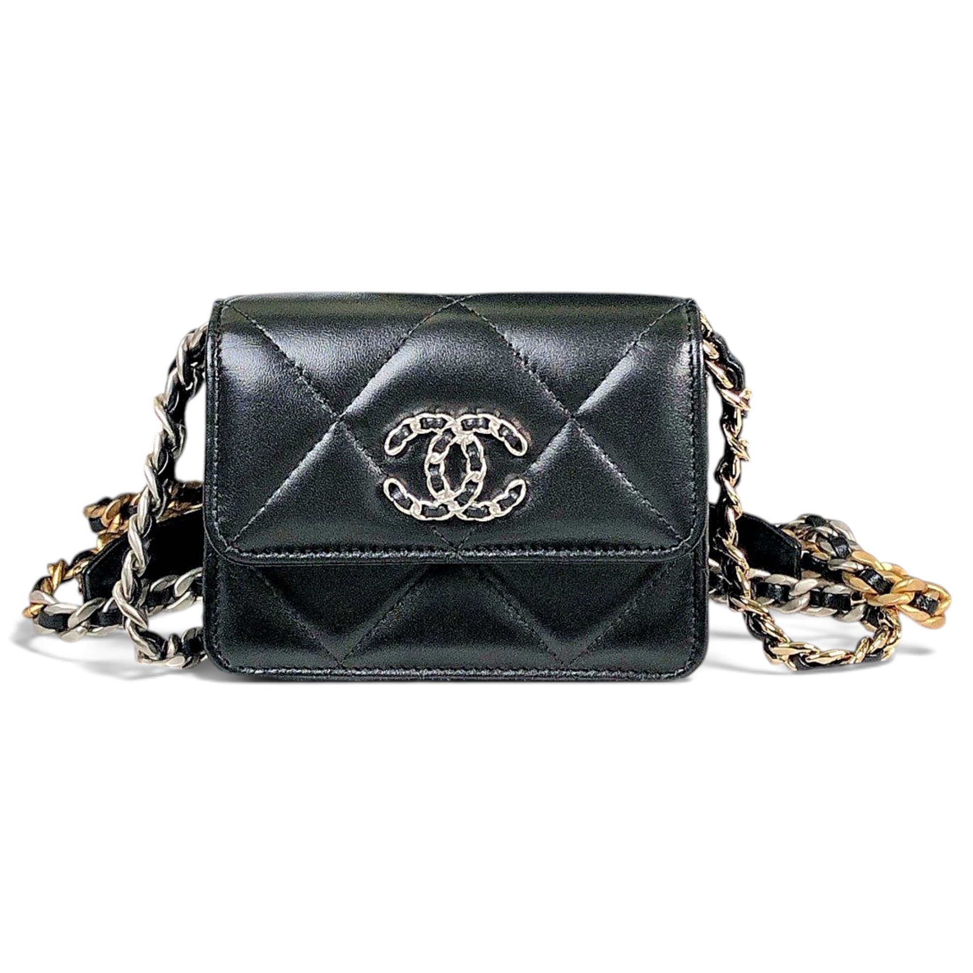 Chanel 19 leather handbag