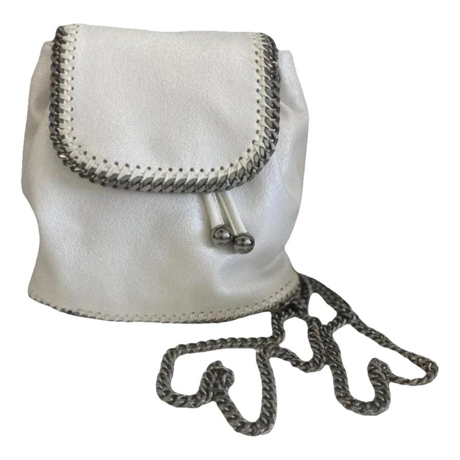 Vegan leather backpack