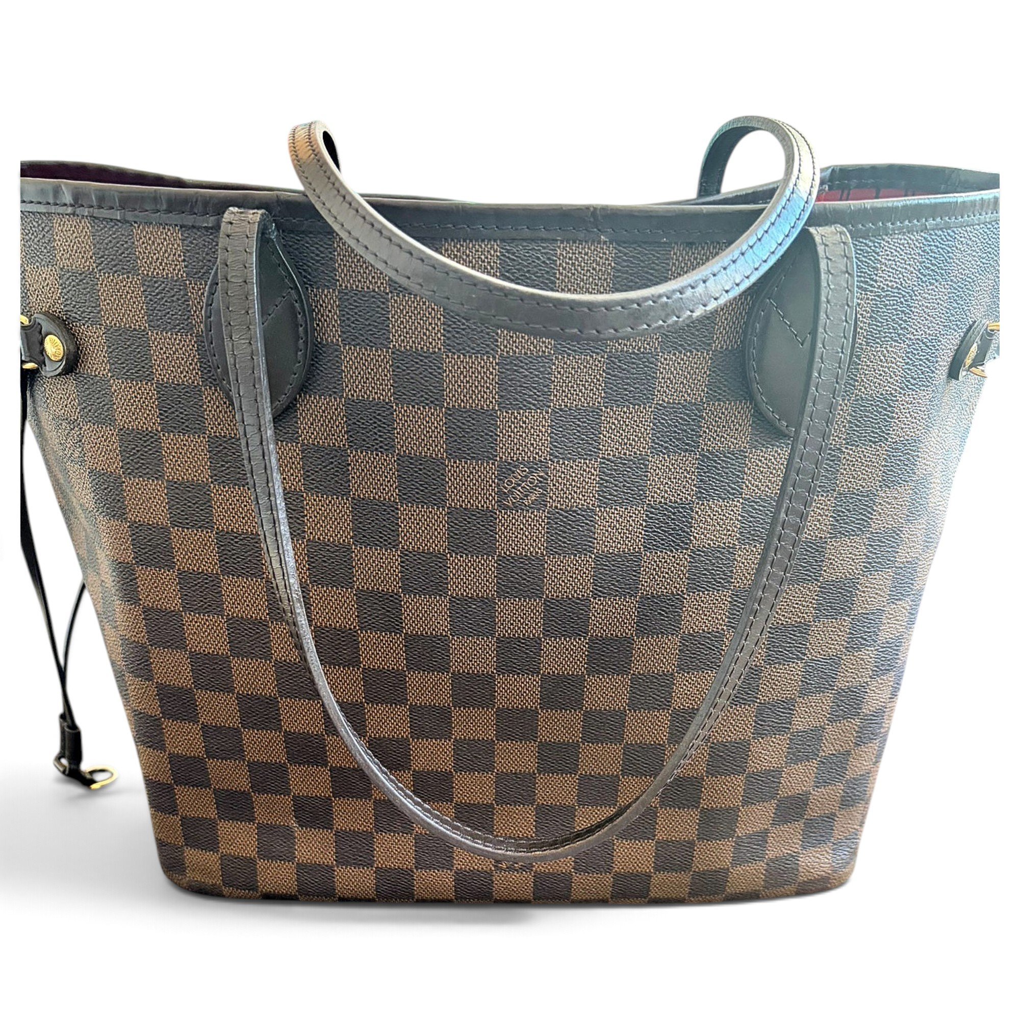 Louis Vuitton Neverfull leather tote