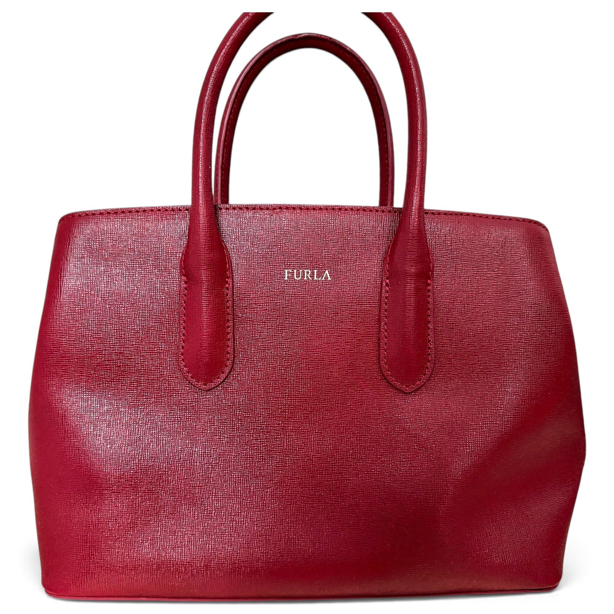 Leather tote