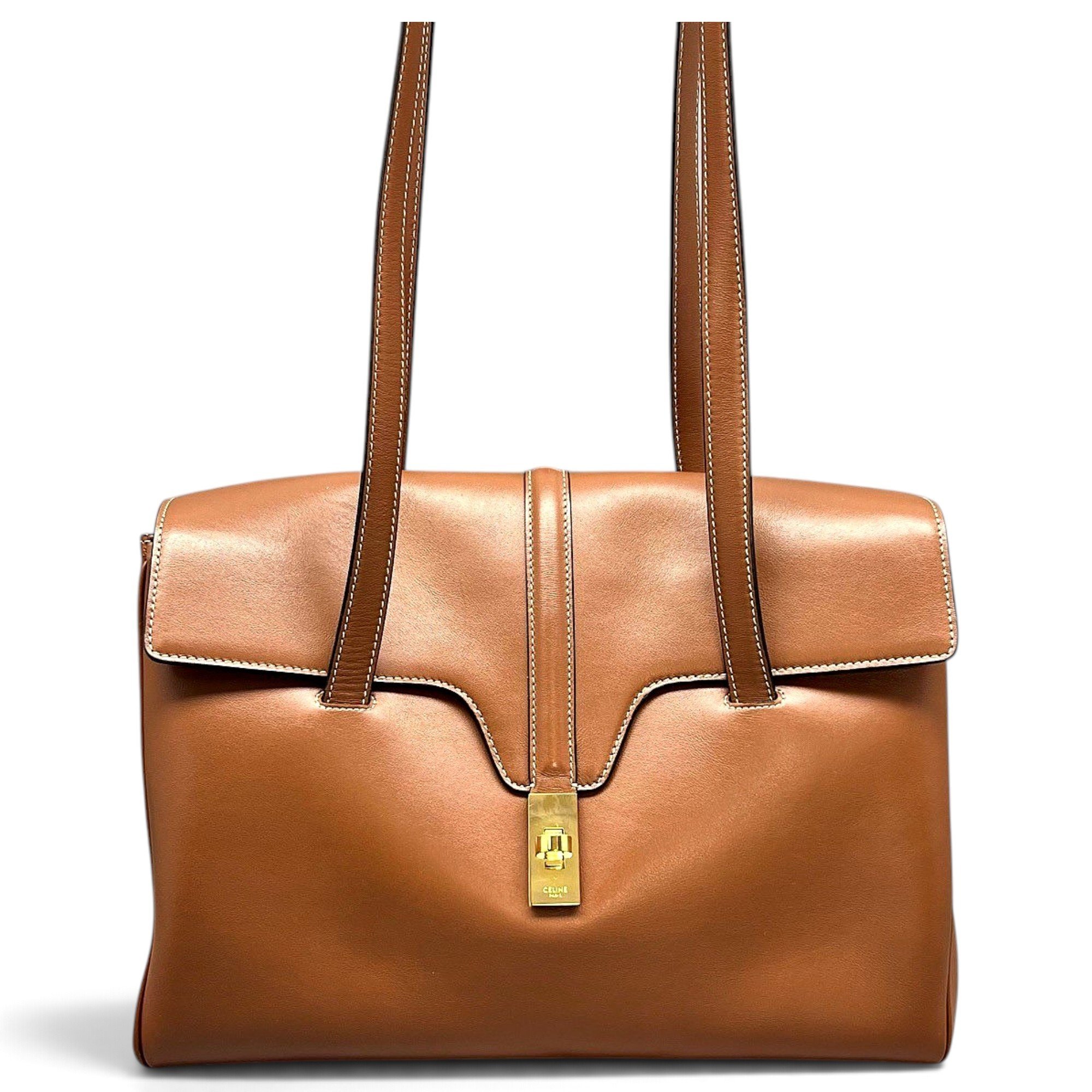 Sac 16 leather handbag
