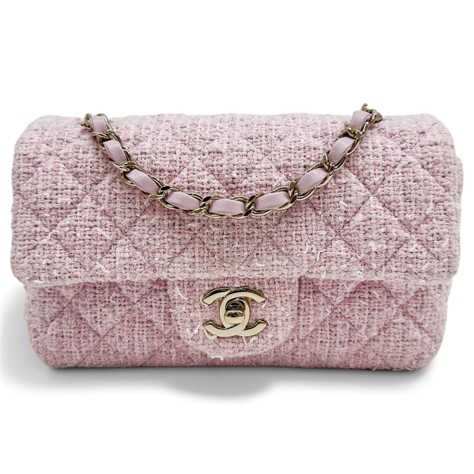Tweed mini bag