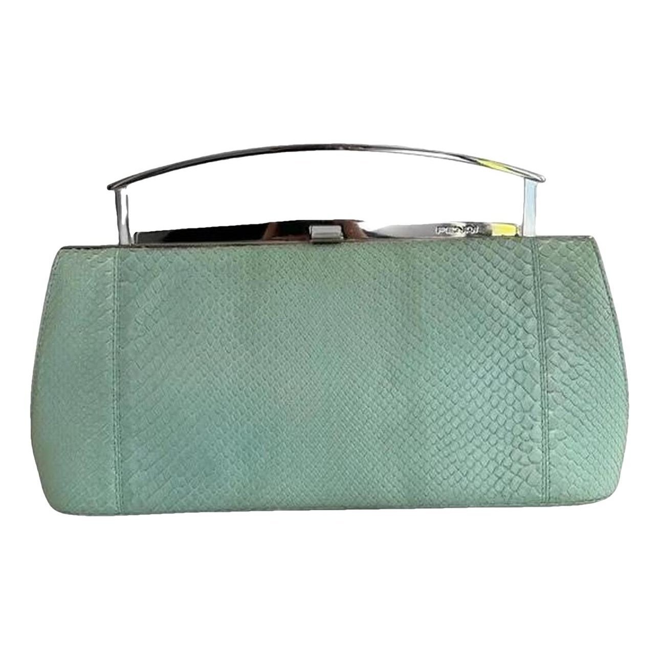 Fendi Python clutch bag