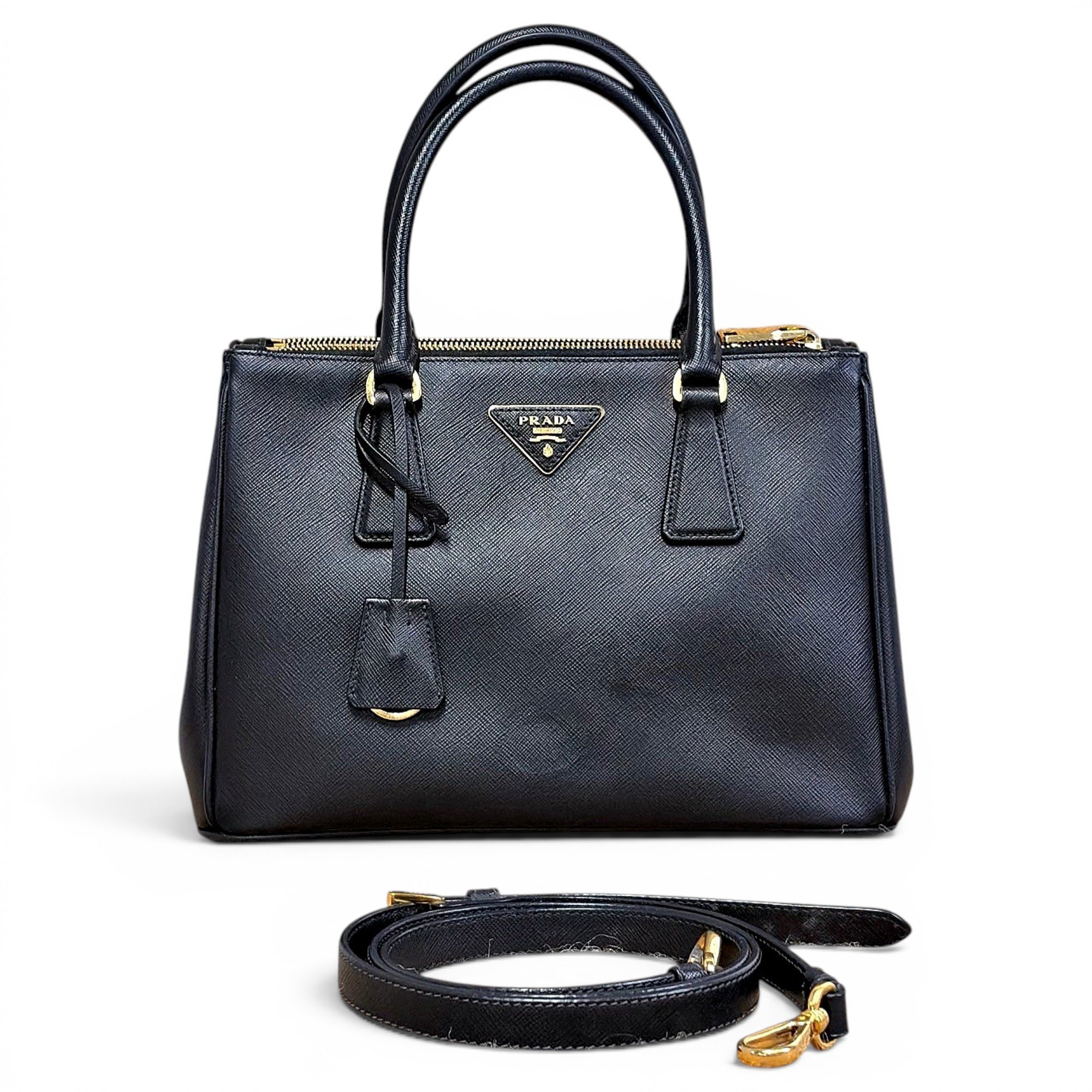 Galleria leather handbag