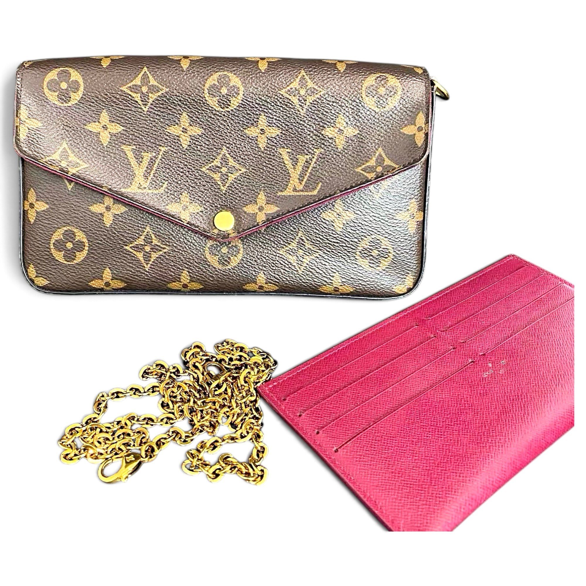 Félicie leather crossbody bag
