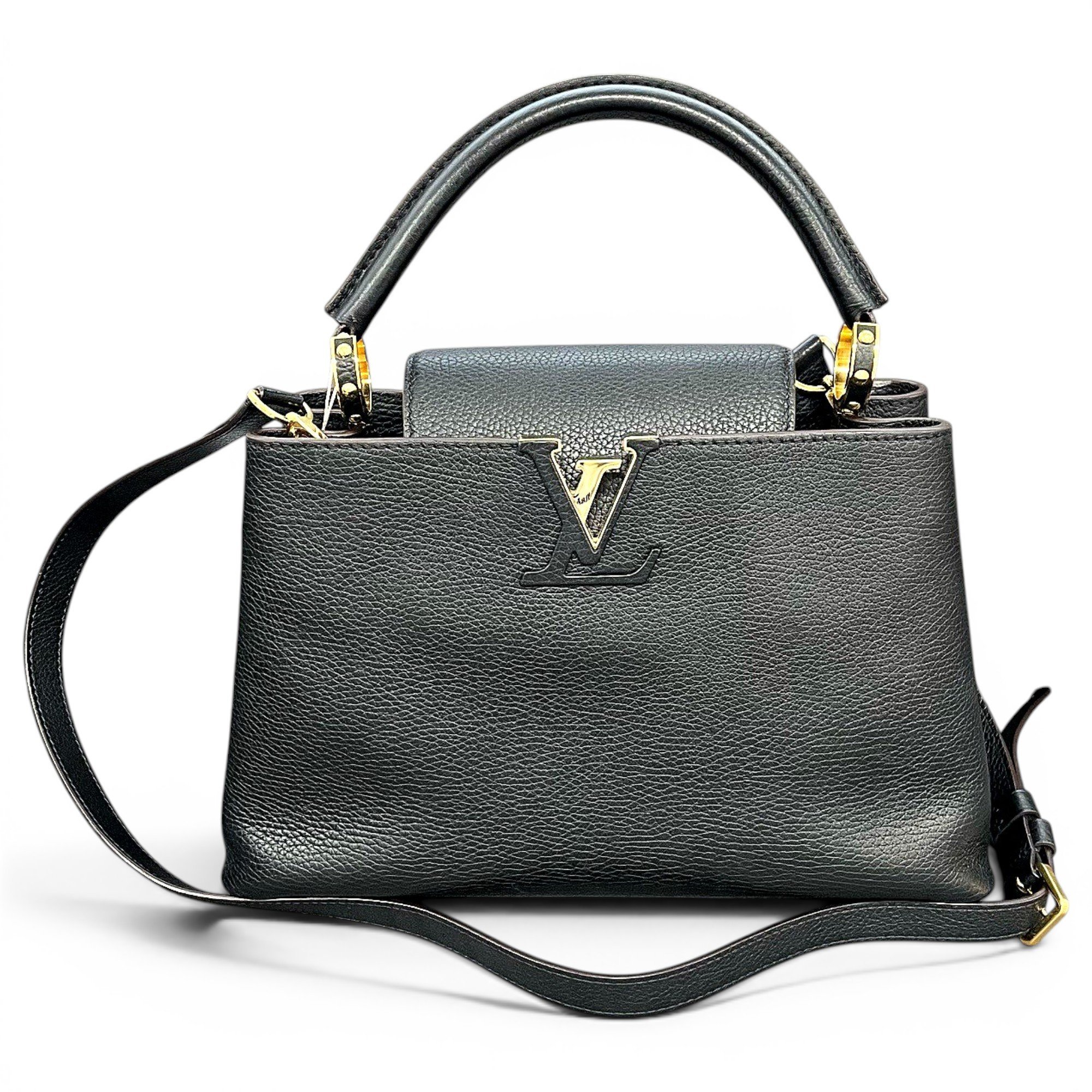 Capucines leather handbag