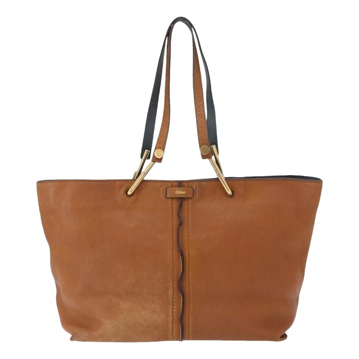 Leather tote