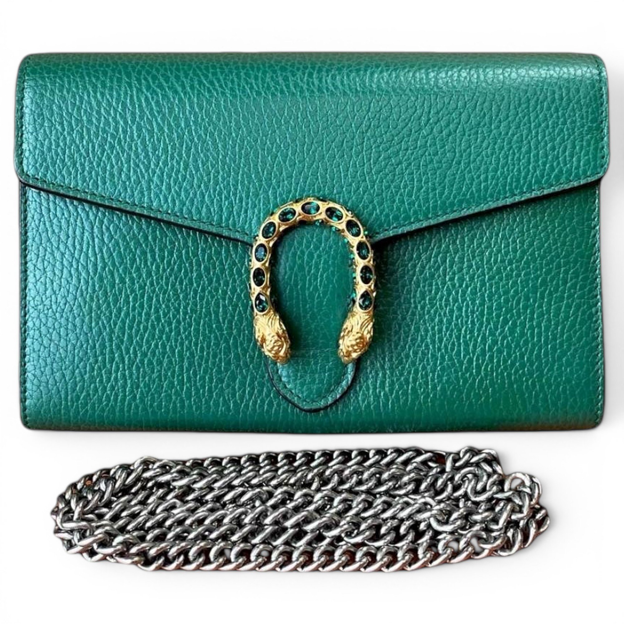 Dionysus Chain Wallet leather crossbody bag