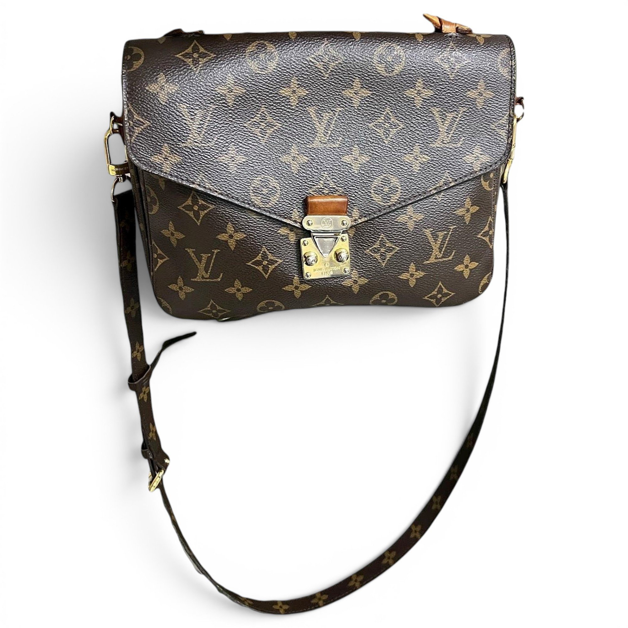 Metis leather handbag