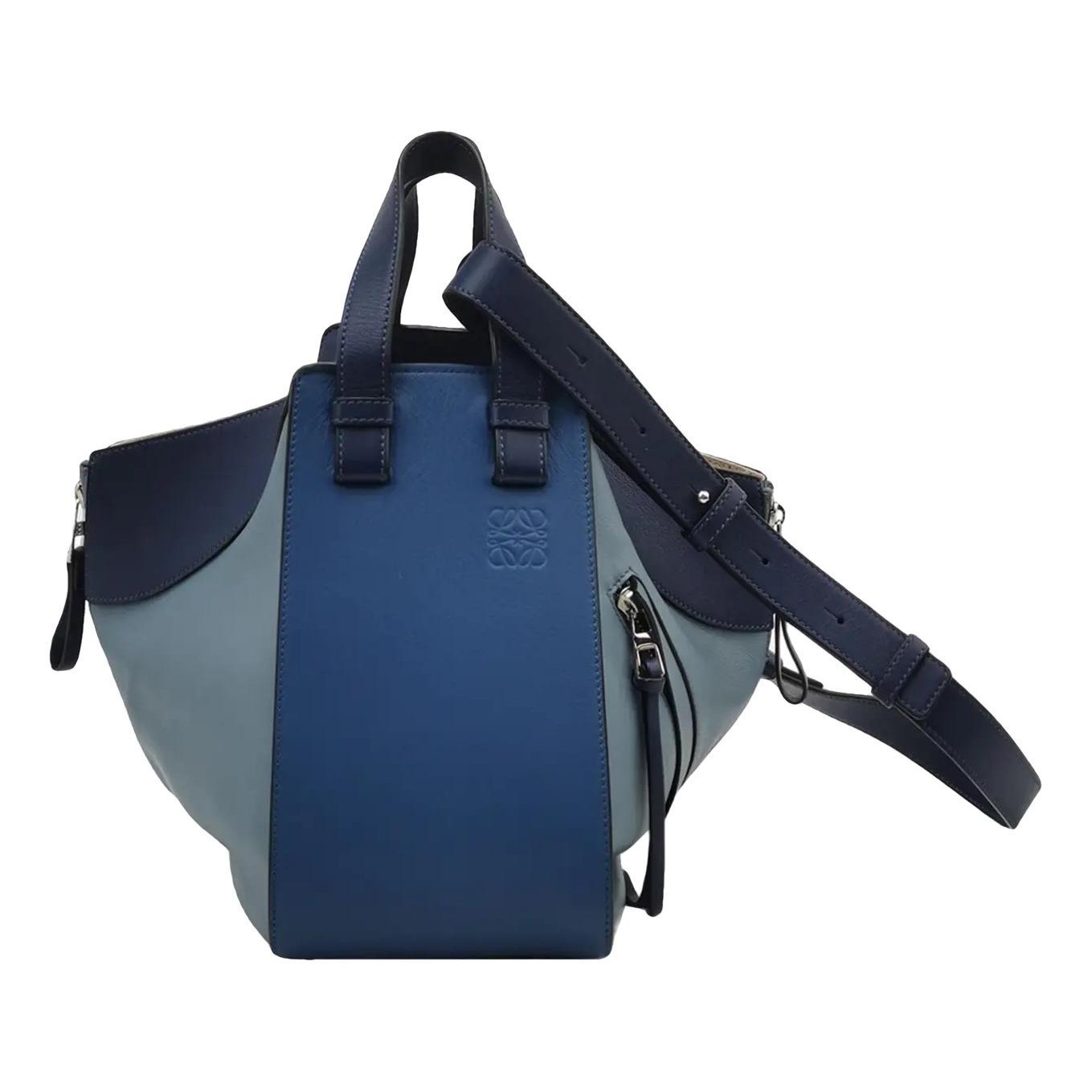 Hammock leather handbag