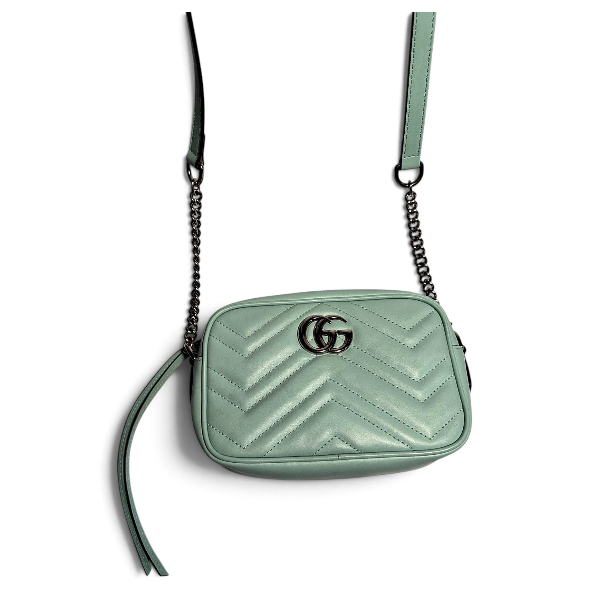 GG Marmont Zip leather crossbody bag