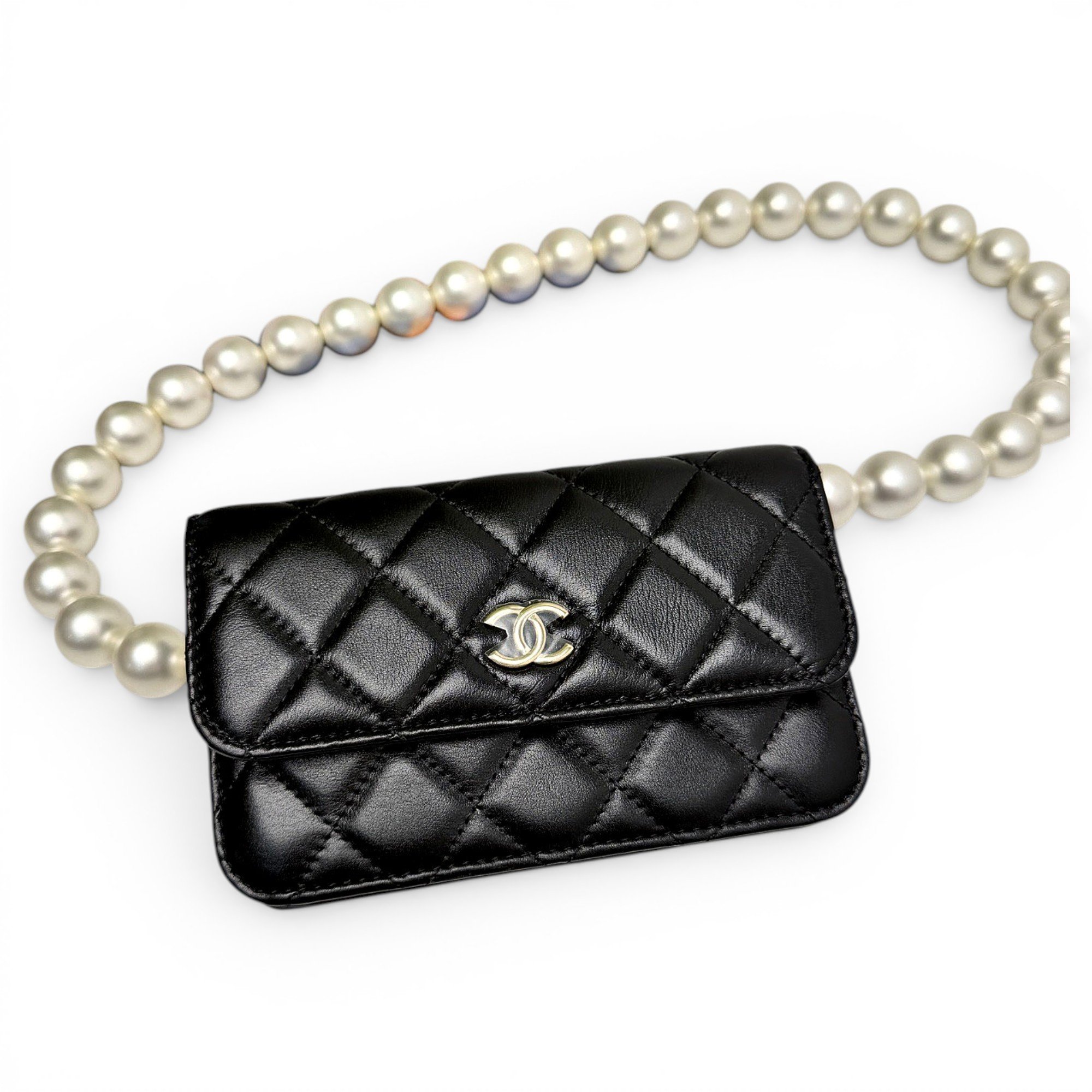Wallet On Chain Timeless/Classique leather crossbody bag