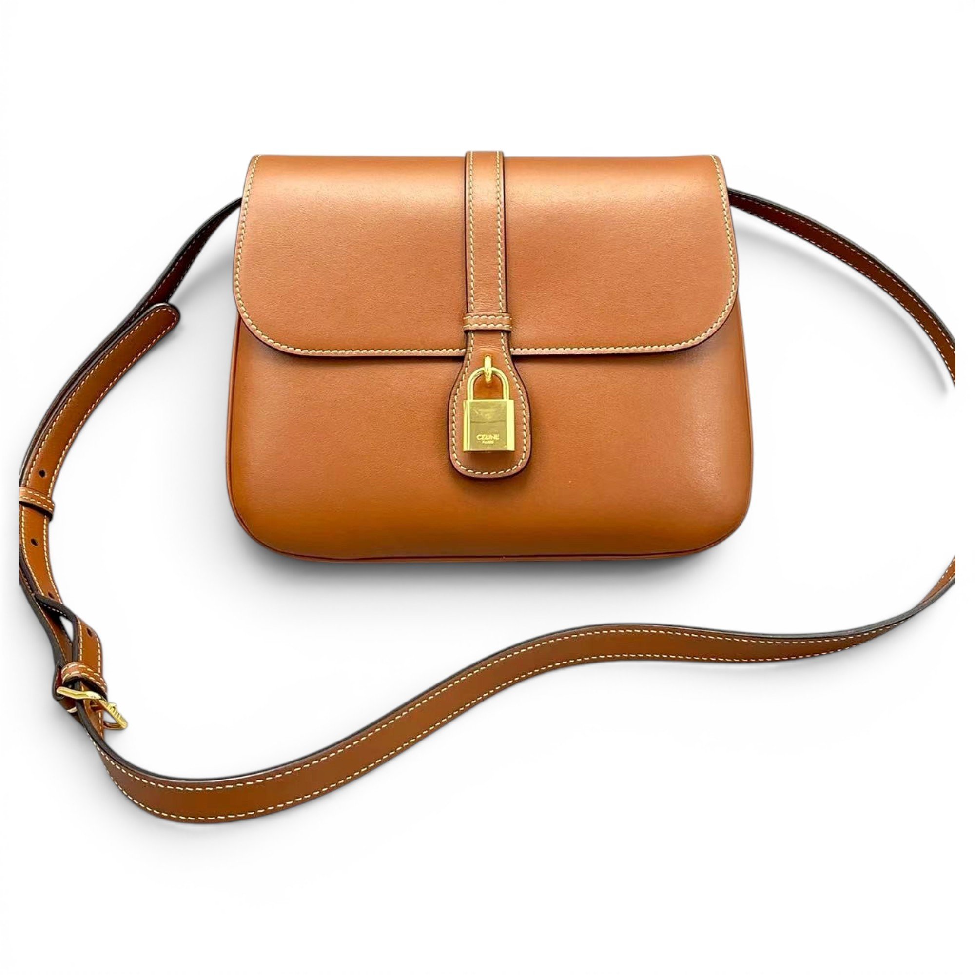 Tabou leather handbag