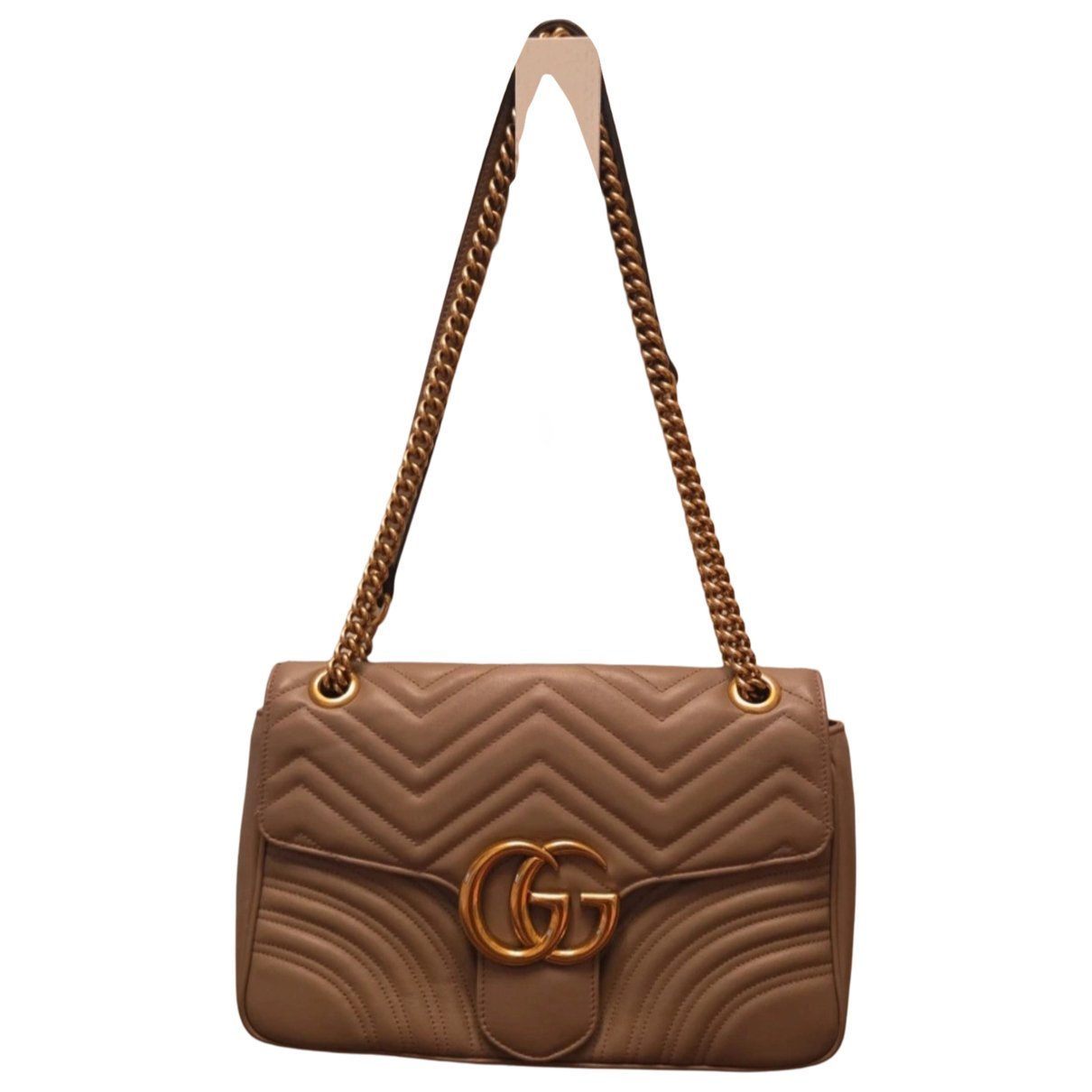 GG Marmont Flap leather crossbody bag
