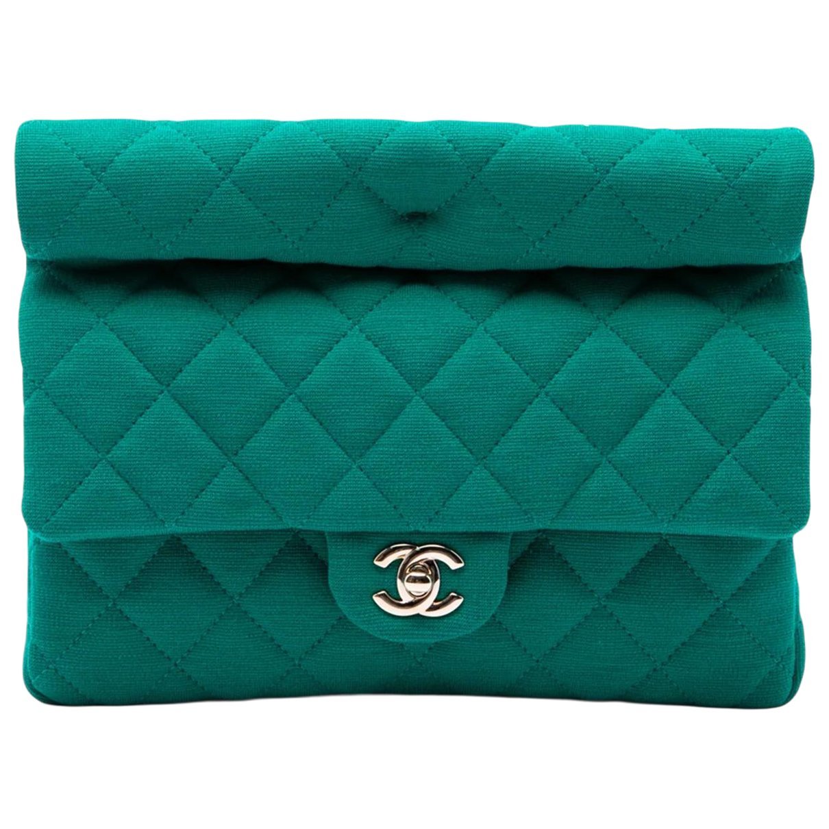 Timeless/Classique cloth clutch bag