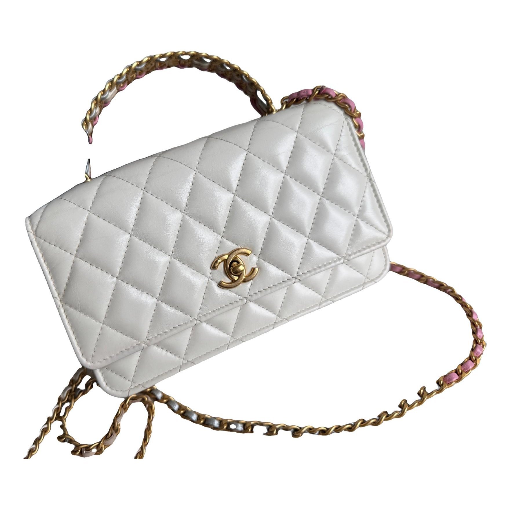 Wallet On Chain Timeless/Classique leather crossbody bag