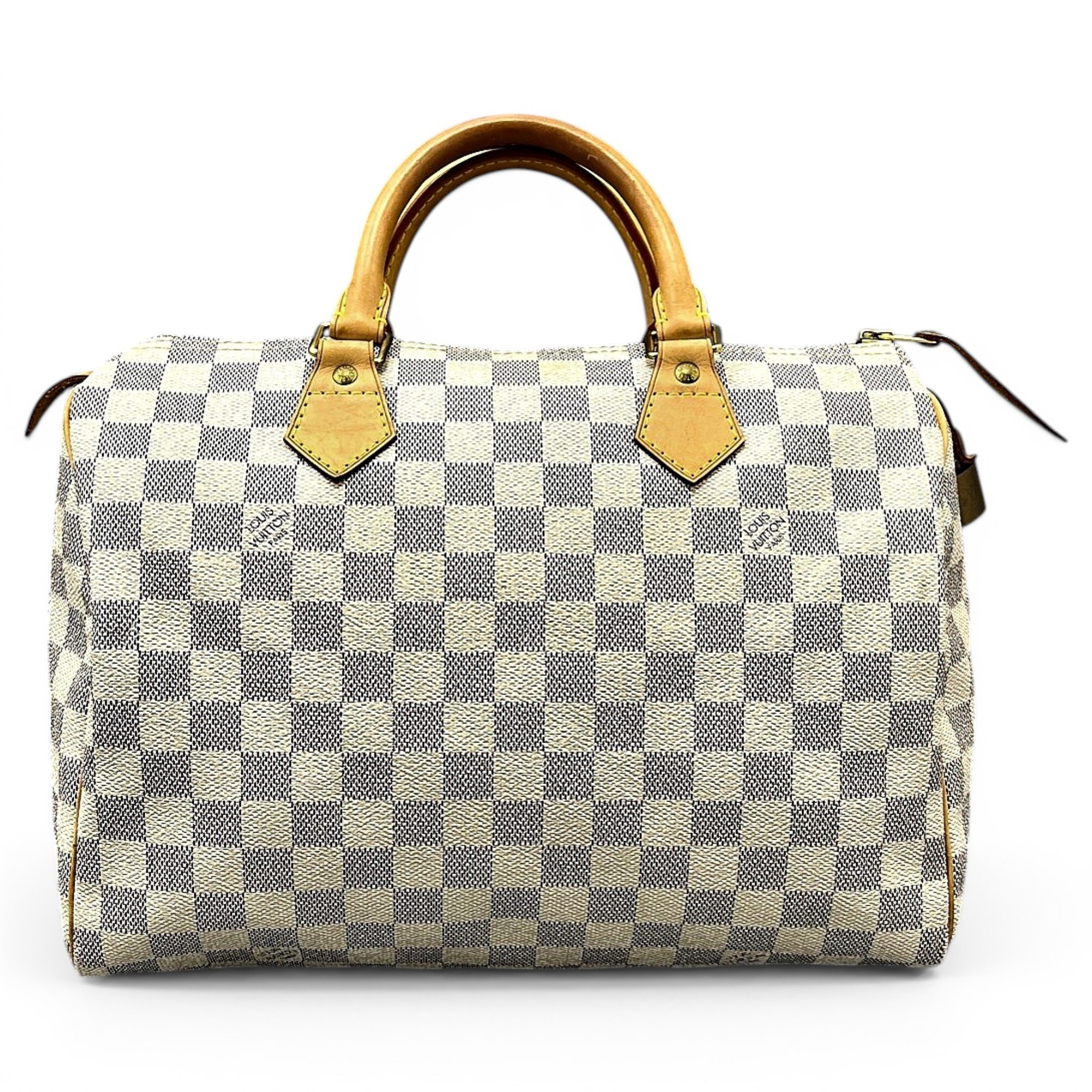 Speedy leather handbag