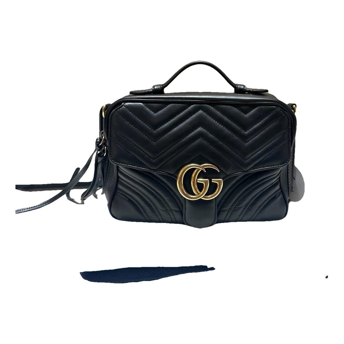 GG Marmont Flap leather handbag