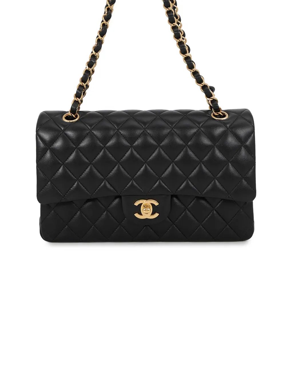 2021-2026 Medium Classic Lambskin Double Flap shoulder bag