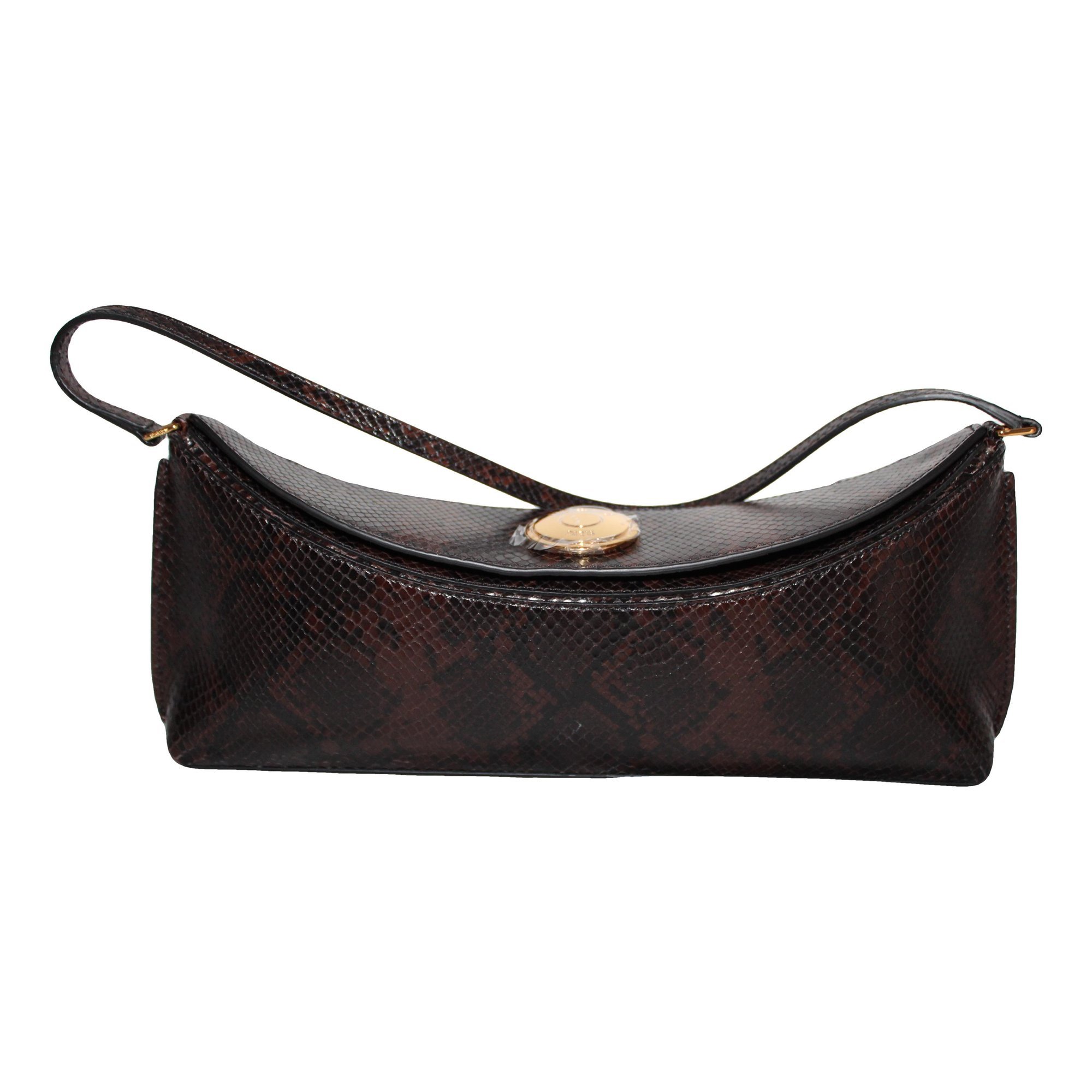 Jacquemus Pochette Ovalo leather handbag